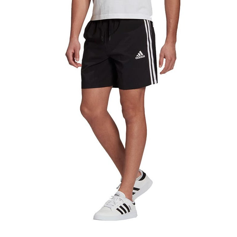 Adidas Men's 3 Stripe Chelsea Short - Black/White