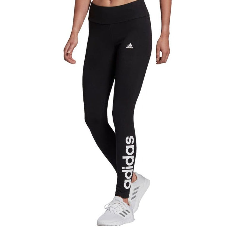 Adidas Women's Linear Leggings - Black/White