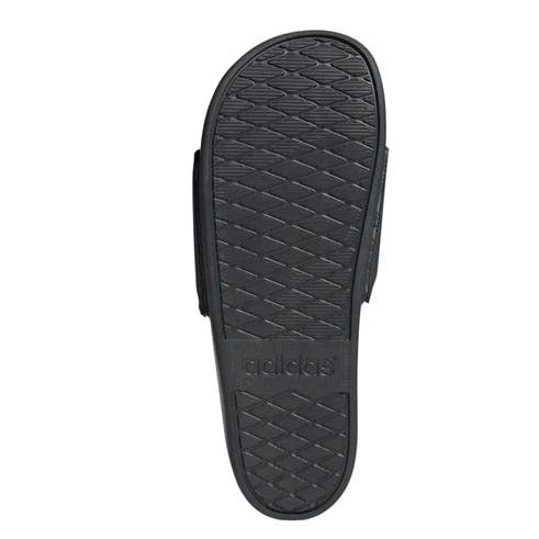 Adidas Men's Adilette Comfort Slides - Green/Carbon/White
