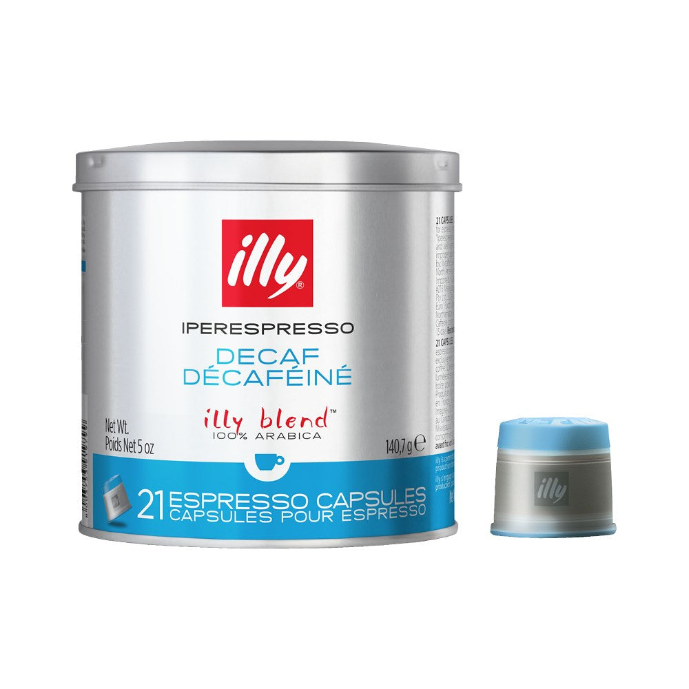 12 x illy Decaf Iperespresso Capsules 21pcs 140g