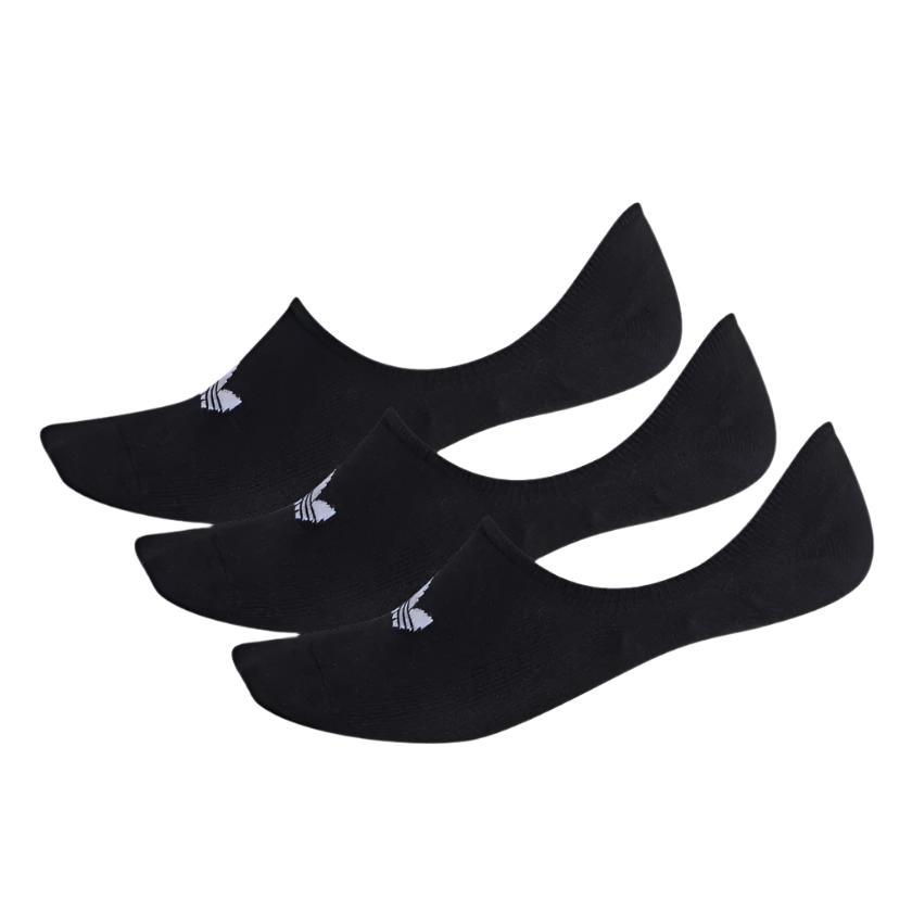 Adidas Unisex Low Cut Socks 3-Pack - Black