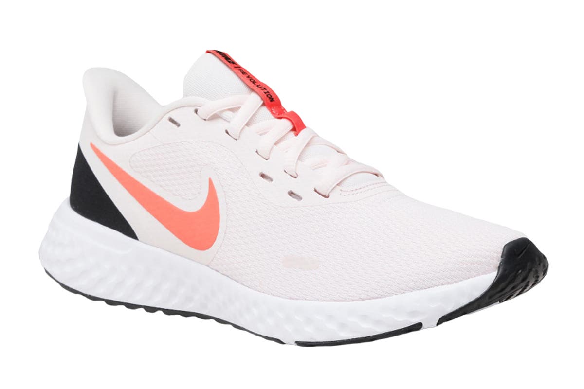 Nike Women's Revolution 5 Running Shoes - Light Soft Pink/Magic Ember/Black/White