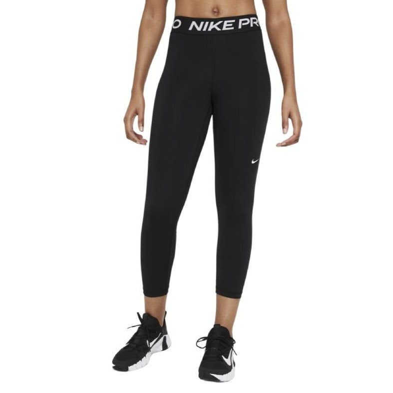 Nike Women's Pro 365 Crop Tights Black/White