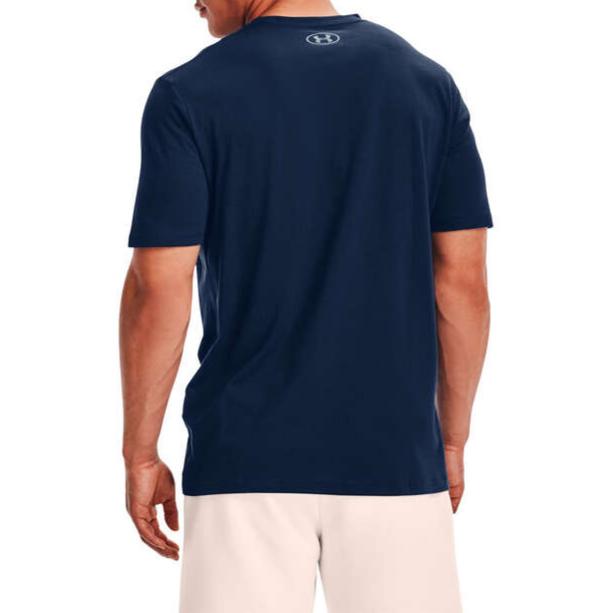 Under Armour Mens Sportstyle Logo Tee - Navy