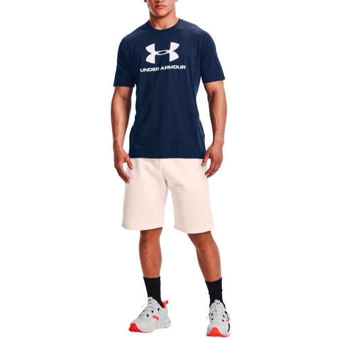 Under Armour Mens Sportstyle Logo Tee - Navy