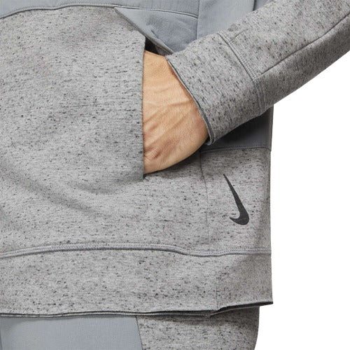 Nike Mens Dri-FIT Yoga Jacket - Grey
