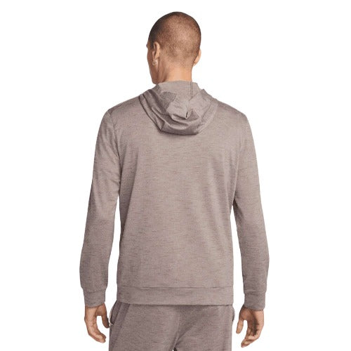 Nike Mens Dri-Fit Full Zip Yoga Jacket - Grey