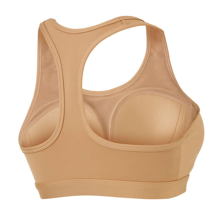 Nike Womens Dri-FIT Swoosh Medium Support Padded Sports Bra - Neutral