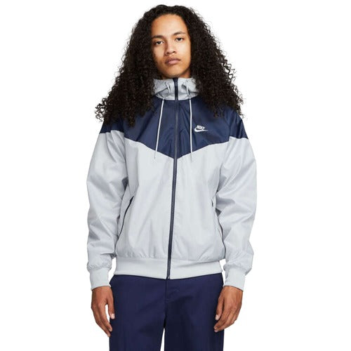 Nike Mens Sportswear Windrunner Jacket - Grey/Navy