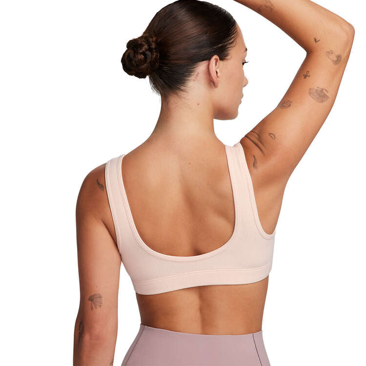 Nike Womens Dri-FIT Alate All U Ribbed Sports Bra - Pink