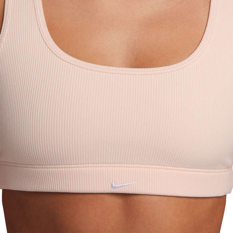Nike Womens Dri-FIT Alate All U Ribbed Sports Bra - Pink