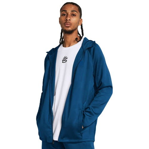Under Armour Mens Curry Playable Jacket - Blue