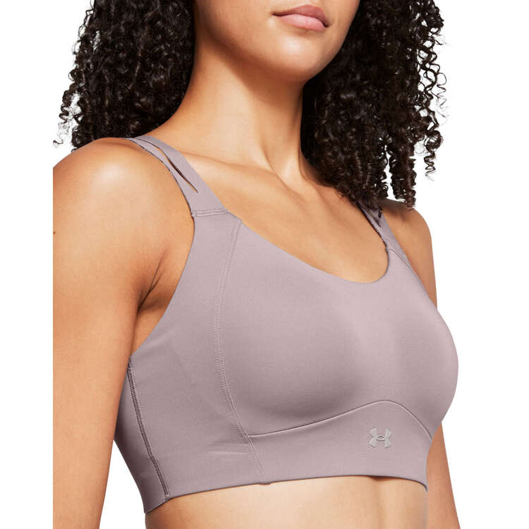 Under Armour Womens Vanish Elite High Support Double Strap Sports Bra - Grey