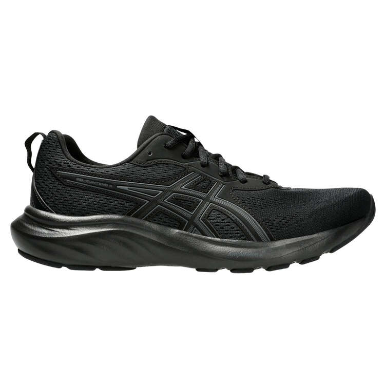 Asics GEL Contend 9 Mens Running Shoes - Black/Black