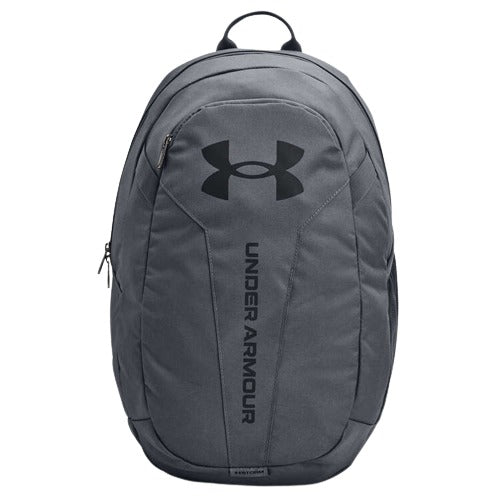 Under Armour Unisex Hustle Lite Water Resistant Backpack - Pitch Gray Black