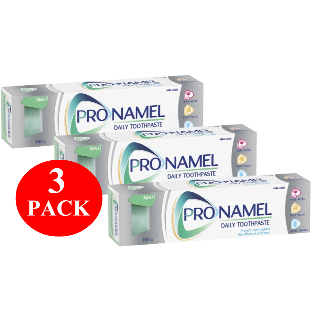 3 x Sensodyne Pronamel Daily Toothpaste 110g