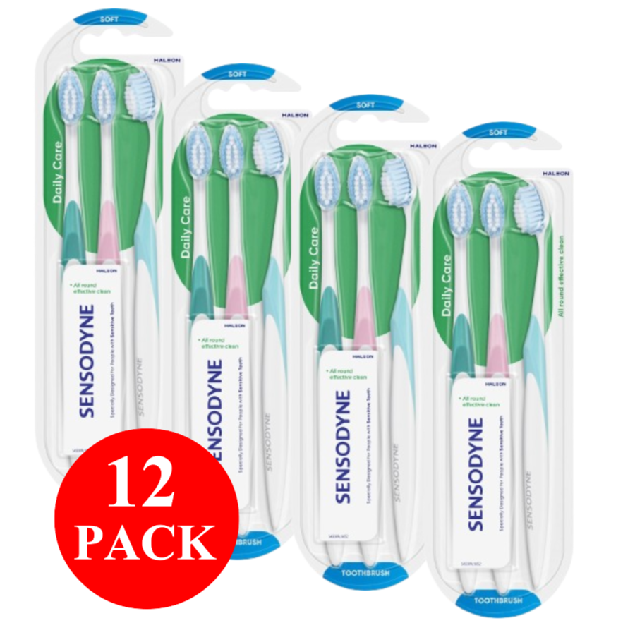 Sensodyne Soft Daily Care Toothbrush 12 Pack