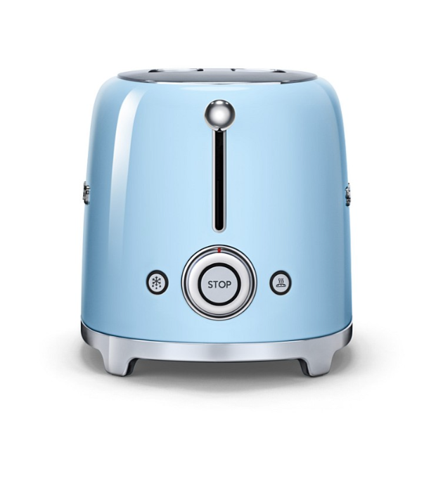 SMEG 50s Style 2 Slice Toaster - Pastel Blue