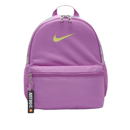 Nike Youth 11L Brasilia Just Do It Mini Backpack - Rush Fuchsia