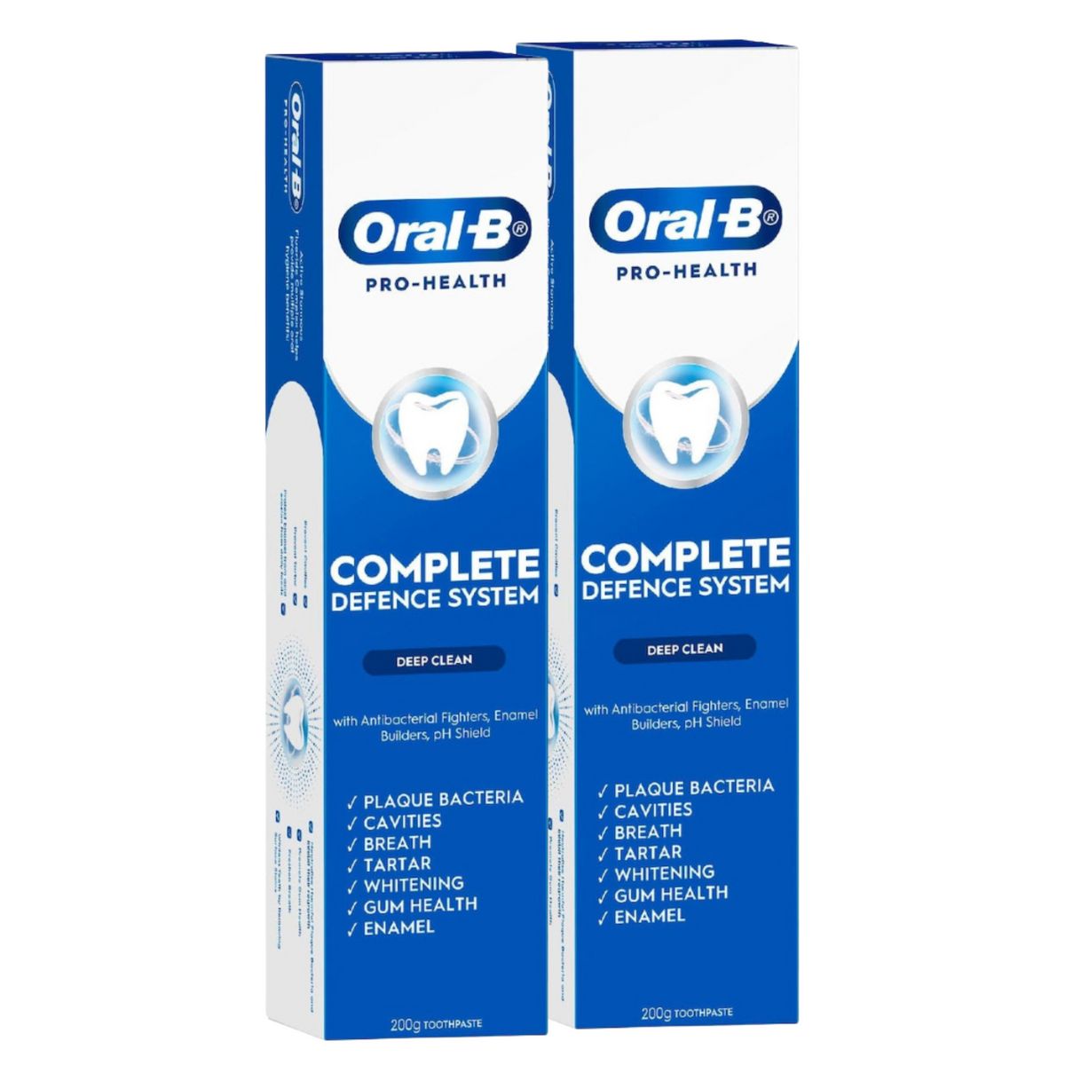 2 x Oral-B Pro Health Toothpaste Deep Clean 200g