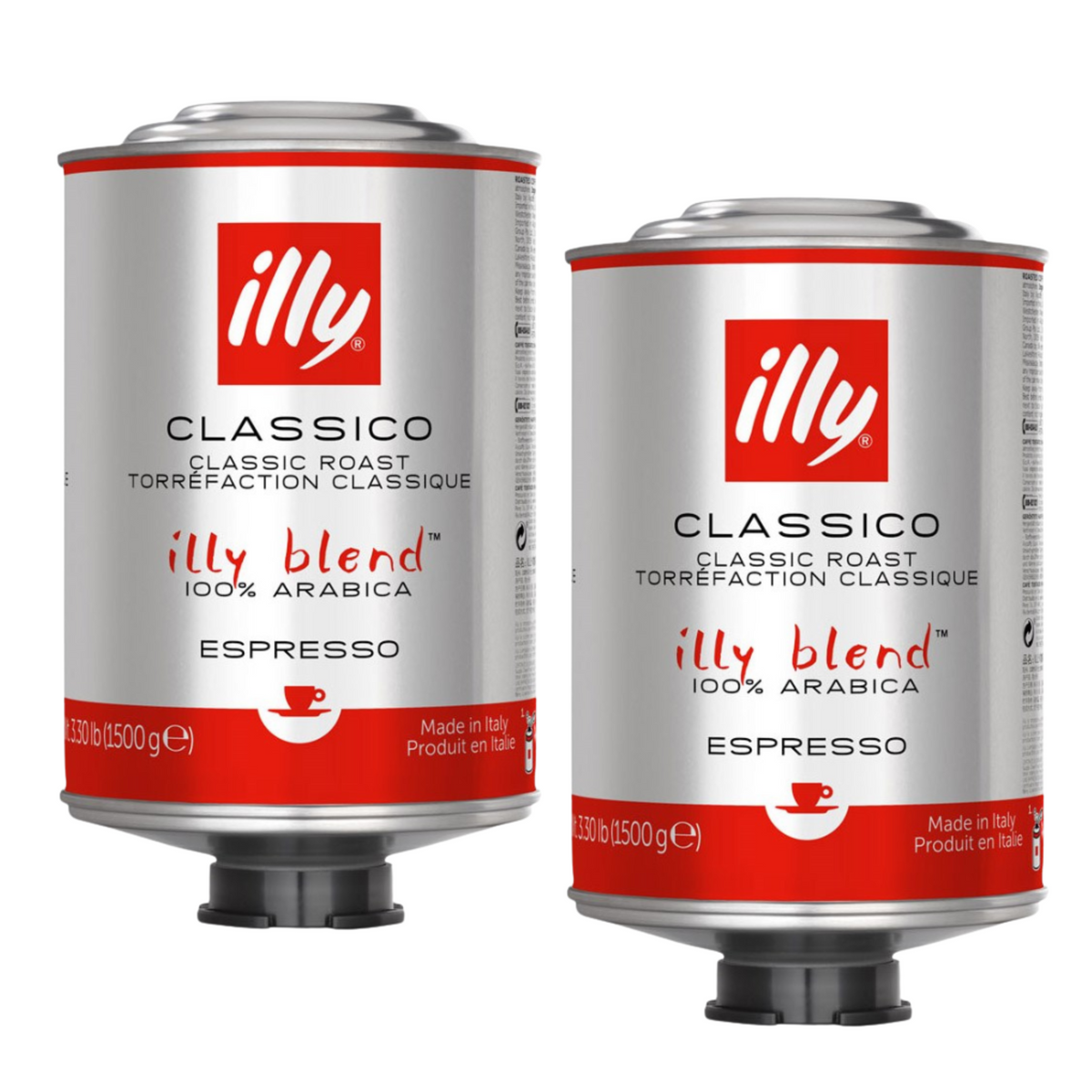 illy Classico Coffee Beans 2x1.5kg