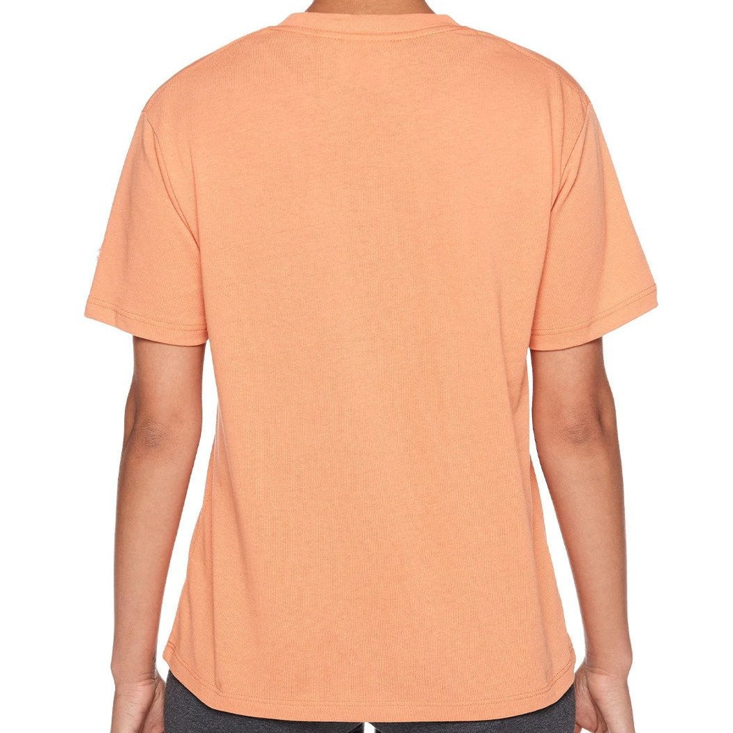 Champion Women's French Jersey C Logo Tee / T-Shirt / Tshirt - Arena Orange