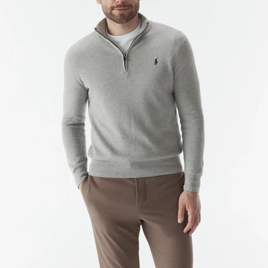 Polo Ralph Lauren Men's Long Sleeve Half-Zip Pullover - Andover Heather