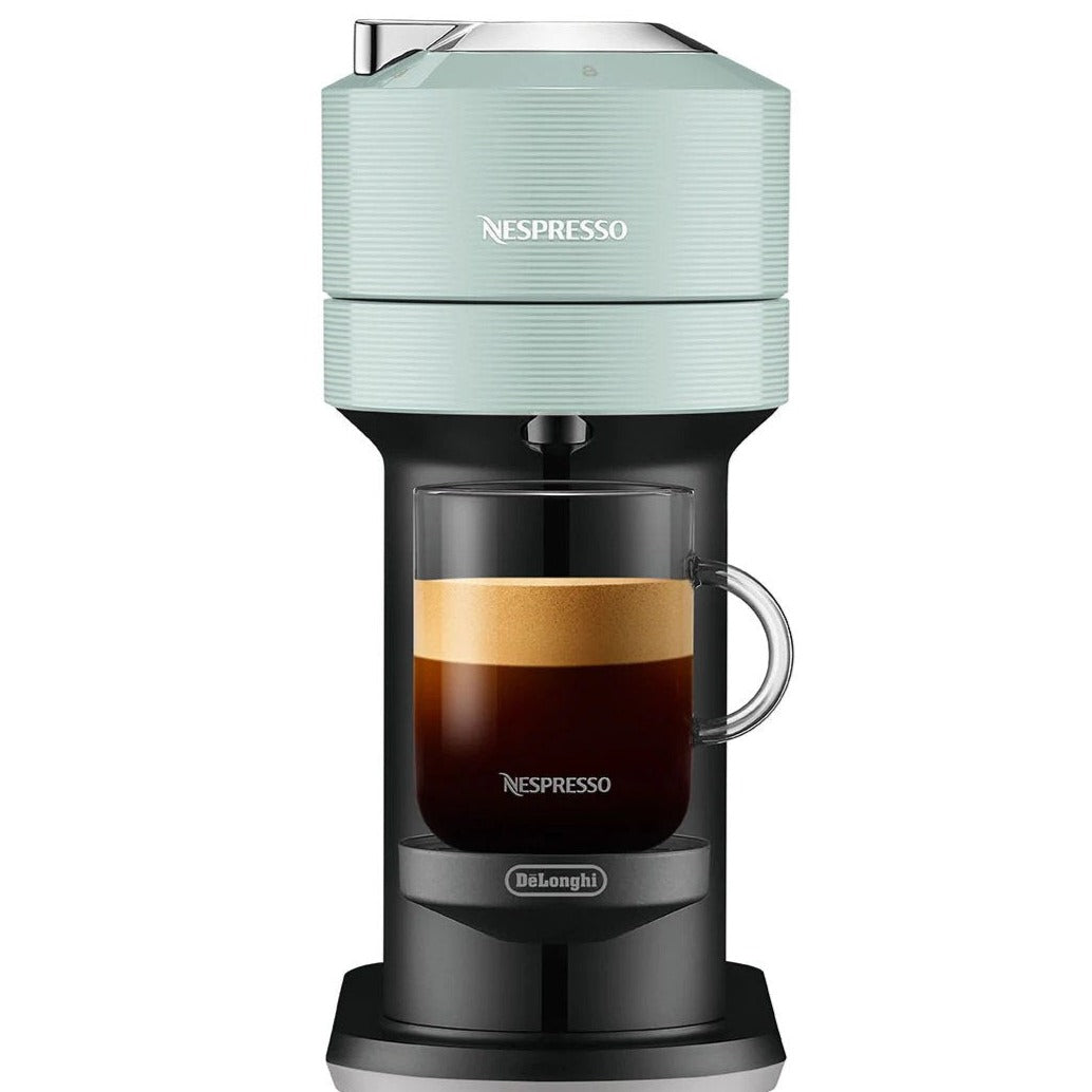 DéLonghi 1.1L Vertuo Next Nespresso Coffee Machine Bundle - Jade