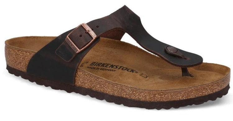Birkenstock Unisex Gizeh Regular Fit Sandals - Habana
