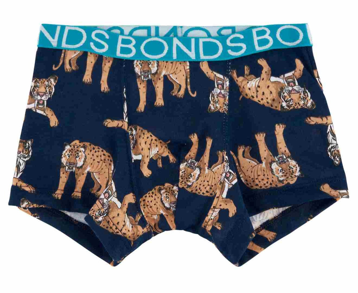 Bonds Boys' Trunks 3-Pack - Saber Tiger