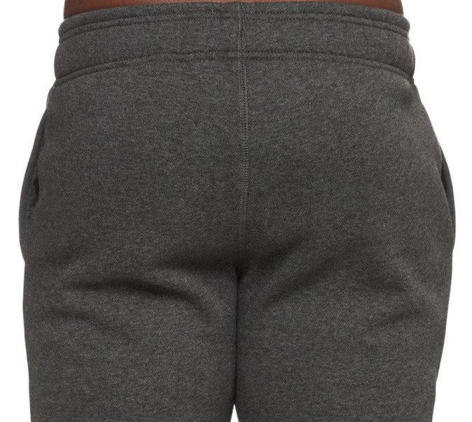 Champion Men's Script Cuff Track Pants / Tracksuit Pants - Granite Heather