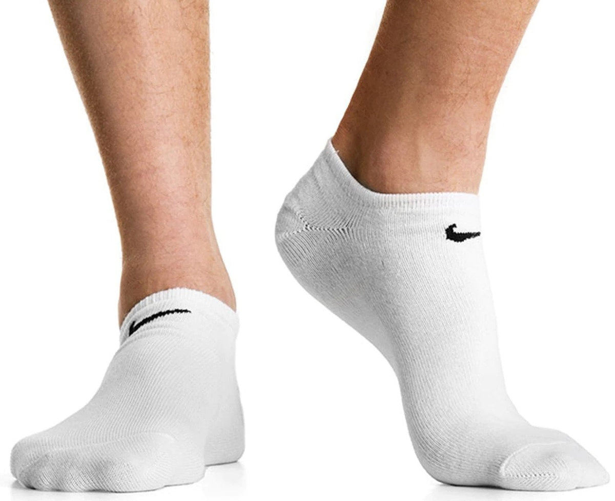 Nike Adult No-Show Socks 3-Pack - White