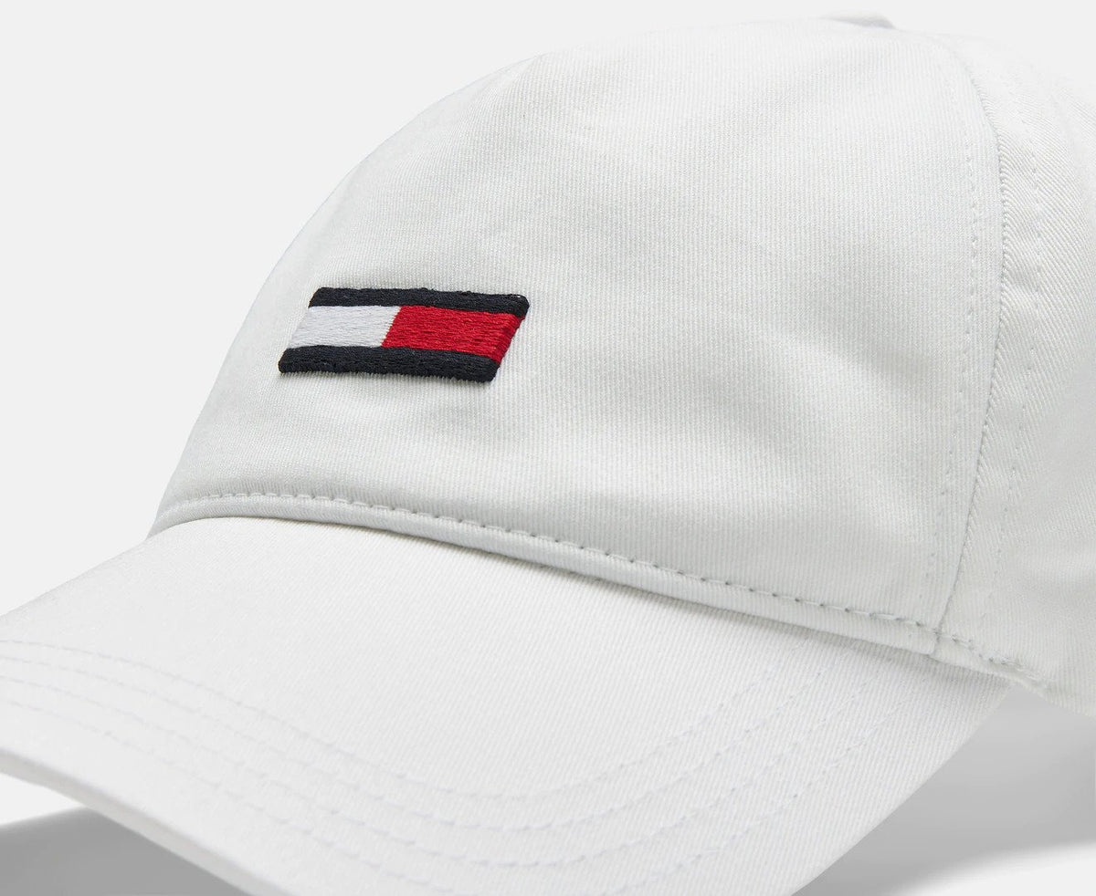 Tommy Jeans Flag Cap - White