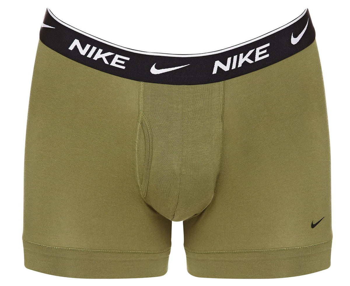 Nike Men's Dri-FIT Essential Cotton Stretch Trunks 3-Pack - Camo/Black/Khaki