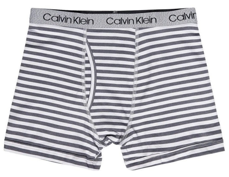 Calvin Klein Boys' Cotton Stretch Boxer Briefs 4-Pack - Lightning