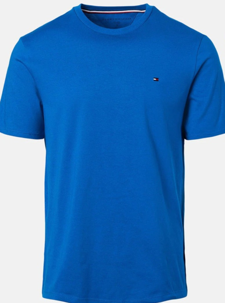 Tommy Hilfiger Men's Nantucket Flag Short Sleeve Tee / T-Shirt / Tshirt - Bio Blue