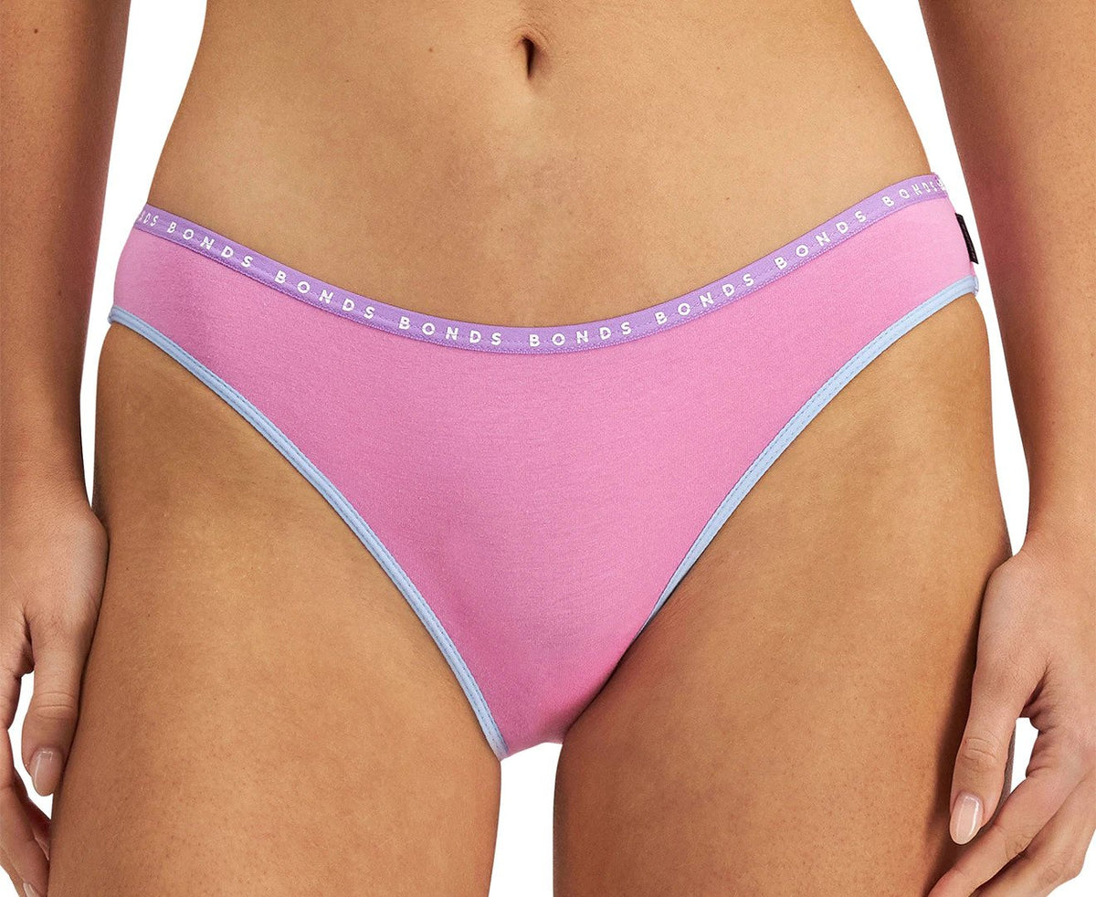 Bonds Women's Hipster Bikini Briefs 3-Pack - Hit Refresh/Juicy Fruity/Berry Sorbet