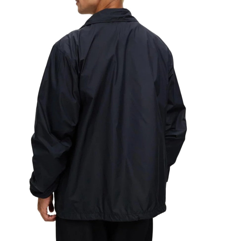 Nike Mens Club Coaches Jacket - Black & White