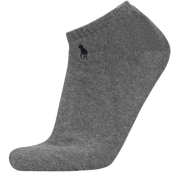 Polo Ralph Lauren Men's Size 10-13 Cotton Sport Low Cut Socks 3-Pack - Assorted