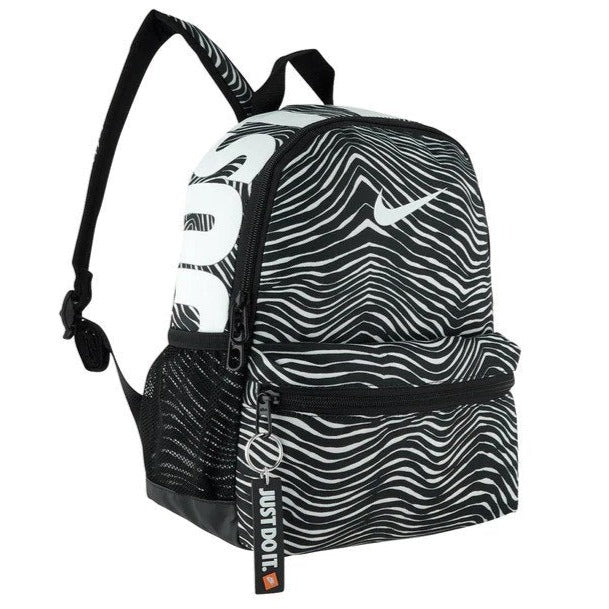 Nike 11L Brasilia JDI Mini Youth Backpack - Black/White
