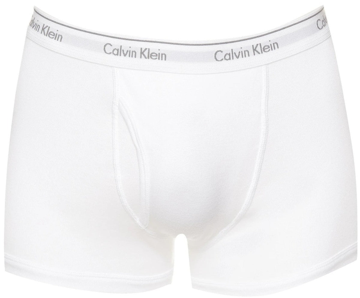 Calvin Klein Men's Cotton Trunks 3-Pack - White