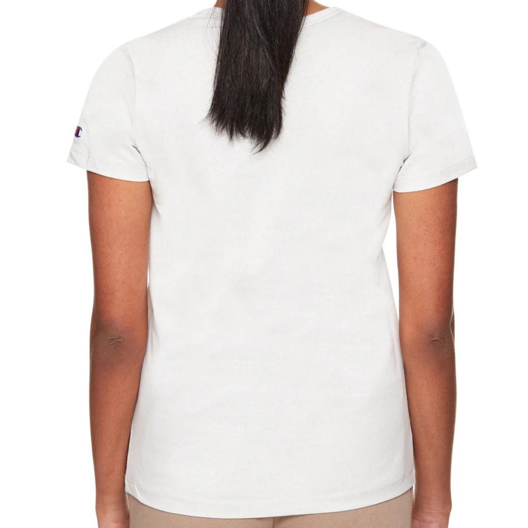 Champion Women's Script Tee / T-Shirt / Tshirt - Oakmeal