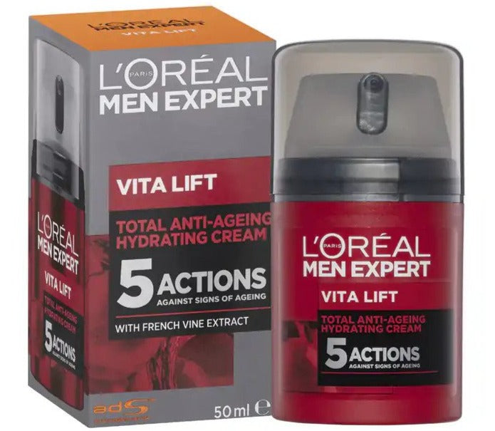 L'Oréal Paris Men Expert Vita Lift Total Anti-Ageing Hydrating Cream 50mL