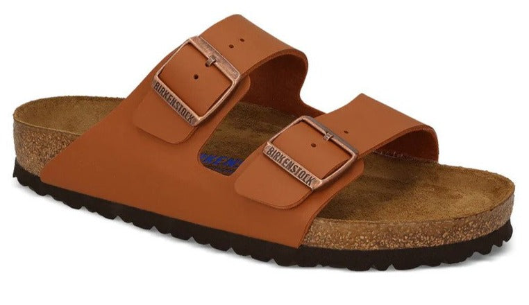 Birkenstock Unisex Arizona Regular Fit Sandals - Ginger Brown