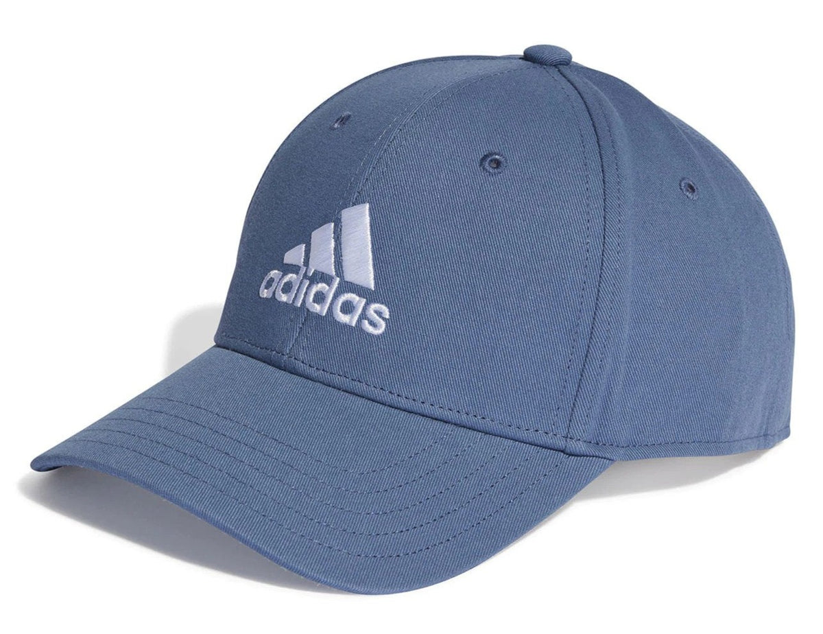 Adidas Cotton Twill Baseball Cap - Blue/White