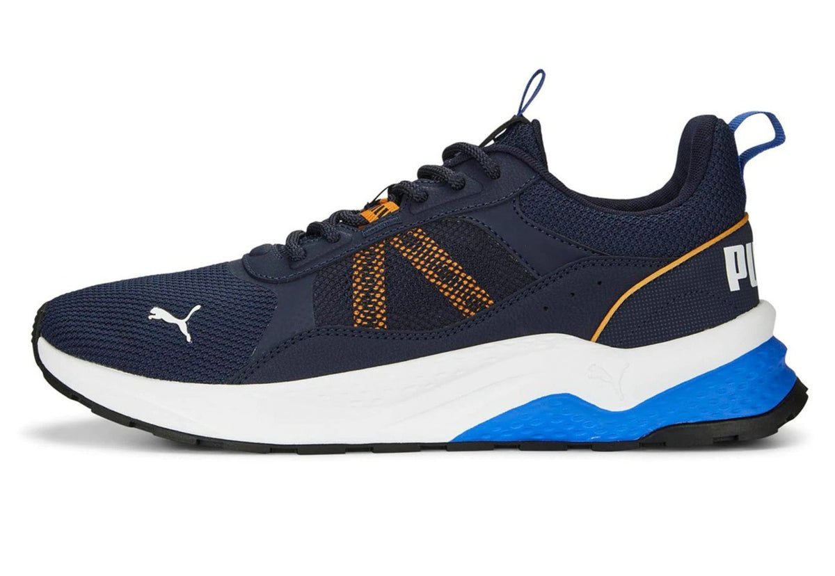 Puma Men's Anzarun 2.0 Sneakers - Navy/Desert Clay/Puma White