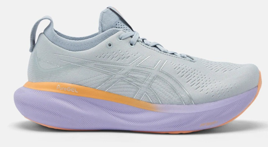 ASICS Women's GEL-Nimbus 25 Running Shoes - Piedmont Grey/Pure Silver