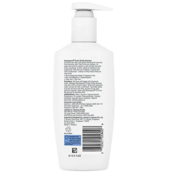 Neutrogena Extra Gentle Cleanser 200mL