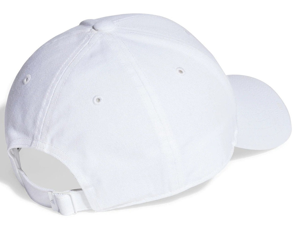 Adidas Cotton Twill Baseball Cap - White/Black