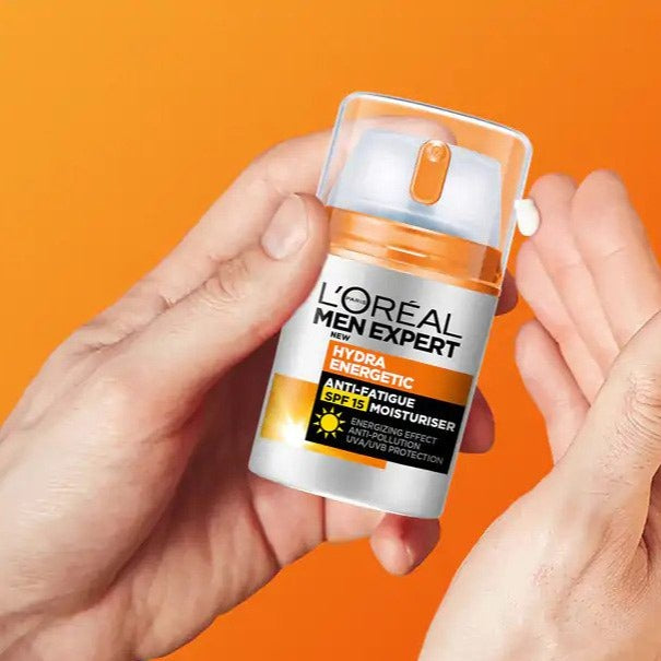 L'Oréal Men Expert Hydra Energetic Anti-Fatigue SPF 15 Moisturiser 50mL